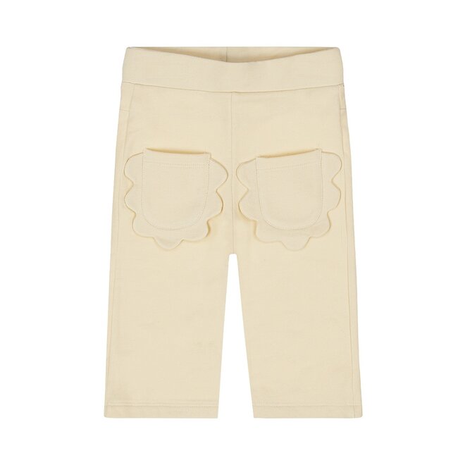 Dirkje girls' jogging trousers wide leg sand
