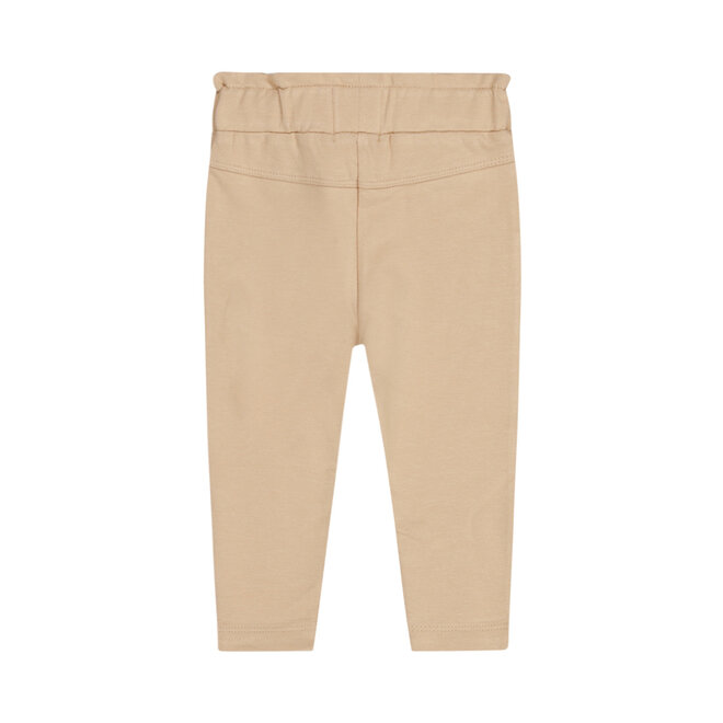 Dirkje girls' jogging bottoms beige bow