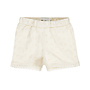 Dirkje Mädchen Shorts Off-White Stickerei Baumwolle