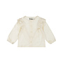 Dirkje girls' blouse off-white cotton