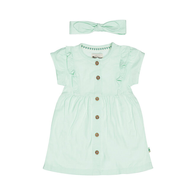 Dirkje girls' dress hairband light green