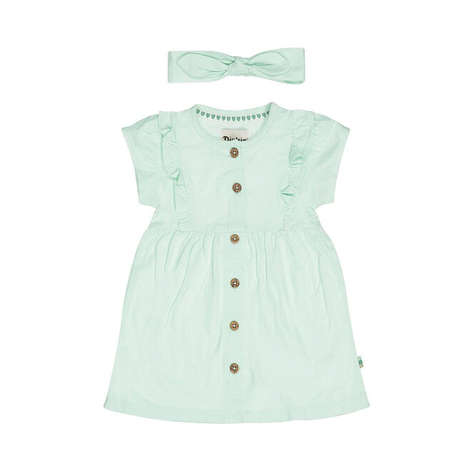 Dirkje girls' dress hairband light green