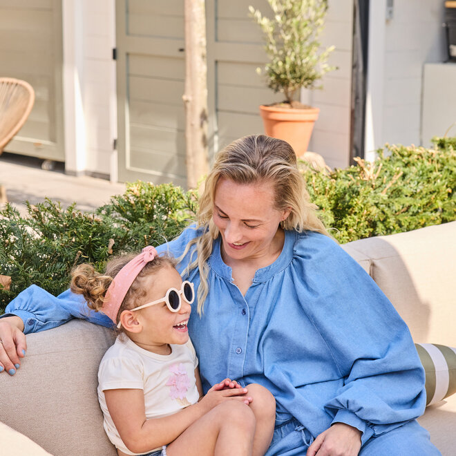 Dirkje girls' T-shirt off-white ice cream