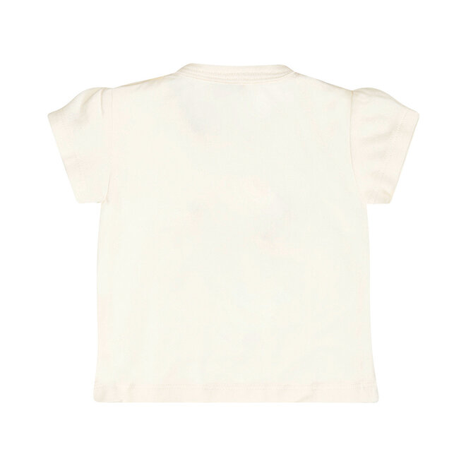 Dirkje girls' T-shirt off-white ice cream