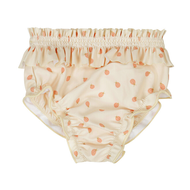 Dirkje girls' swim shorts off-white ladybird