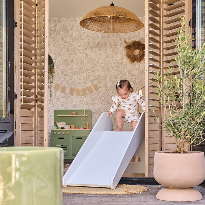 Dirkje girls' shorts off-white pink ladybird