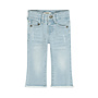 Dirkje meisjes flared jeans lichtblauw