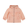 Dirkje girls' summer coat pink hood water-repellent