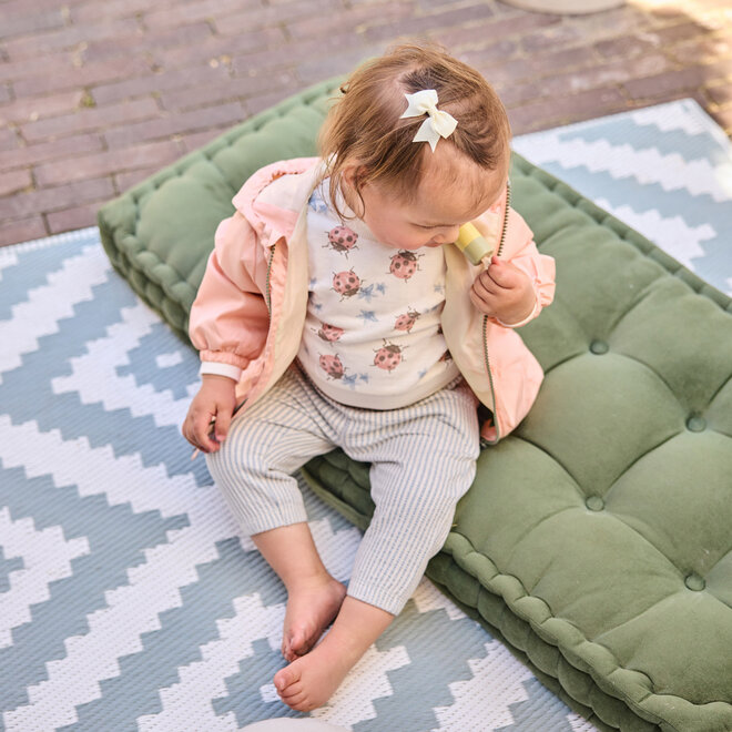 Dirkje Mädchen Sommerjacke rosa Kapuze wasserabweisend
