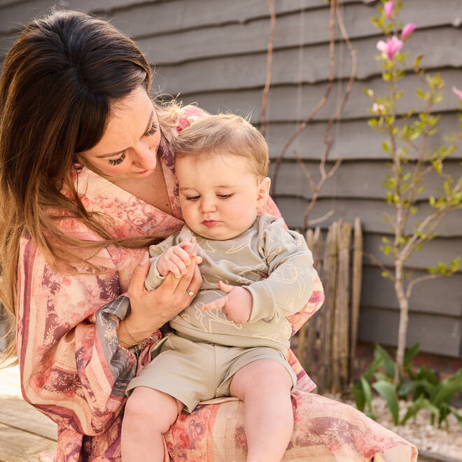 Dirkje Jungen Pullover hellgrün Turtleneck
