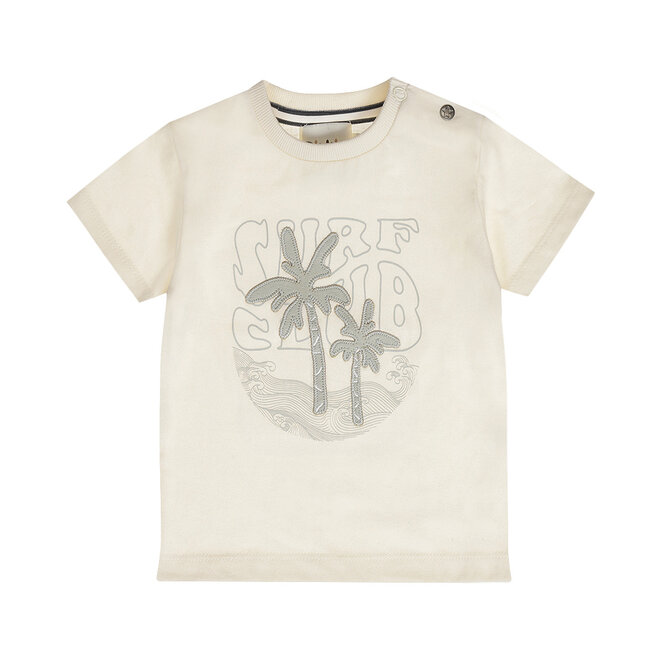 Dirkje Jungen T-Shirt loose fit cremefarben Surf