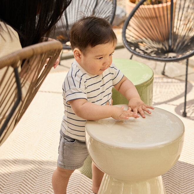 Dirkje Jungen Jeansshorts grau regular fit