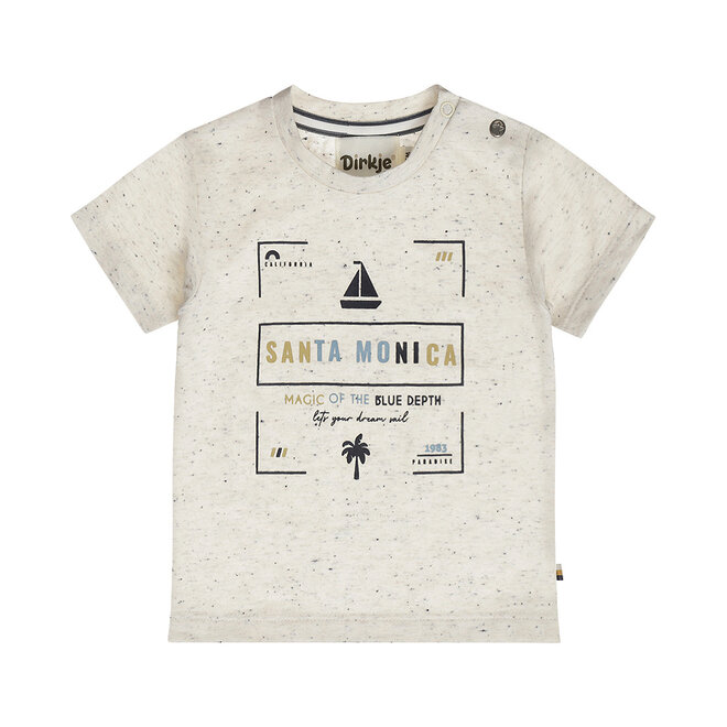 Dirkje Jungen T-Shirt Off-White Santa Monica
