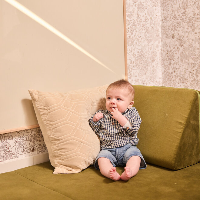 Dirkje jongens jeans shorts blauw regular fit