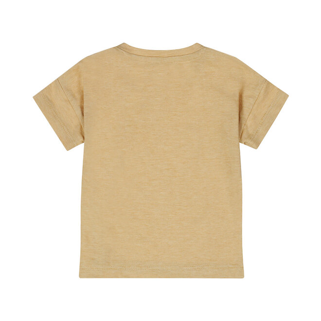 Dirkje Jungen T-Shirt camel Knöpfe