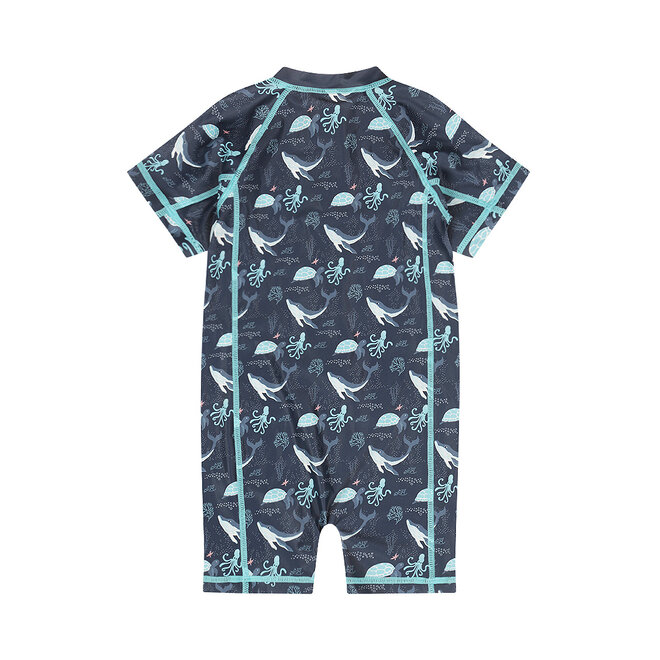 Dirkje boys' swimsuit dark blue