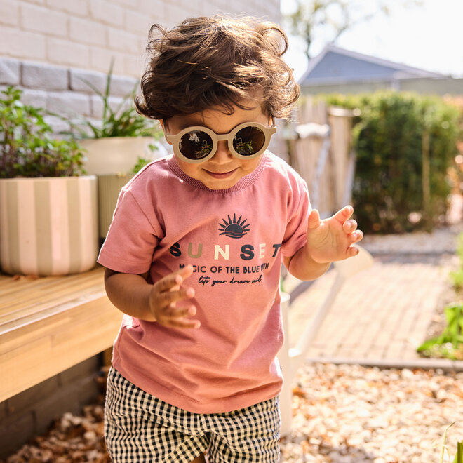 Dirkje Jungen-T-Shirt altrosa Sunset