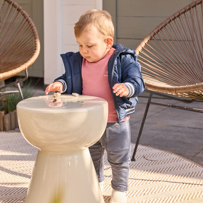 Dirkje jongens zomerjas donkerblauw waterafstotend