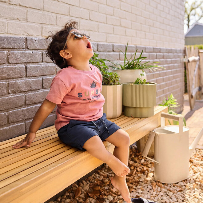 Dirkje Jungen Jogging Shorts dunkelblau