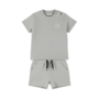 Dirkje  jongens co-ord set grijs T-shirt short