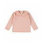 Dirkje meisjes longsleeve lichtroze kraagje