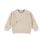 Dirkje jongens loose fit sweater off white structuur