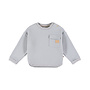 Dirkje boys’ jumper, grey, chest pocket