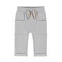 Dirkje boys’ loose-fit jogging bottoms, grey, side pockets
