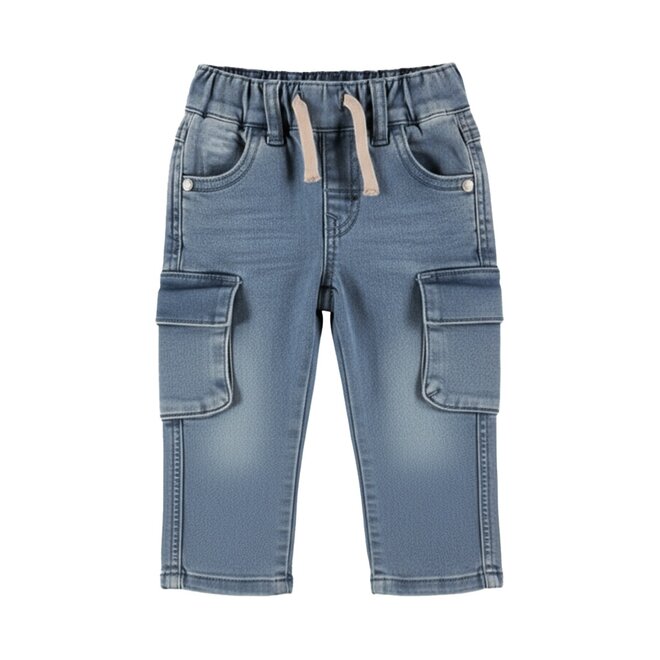 Dirkje Jungen-Jeans, blau, Cargo-Stil