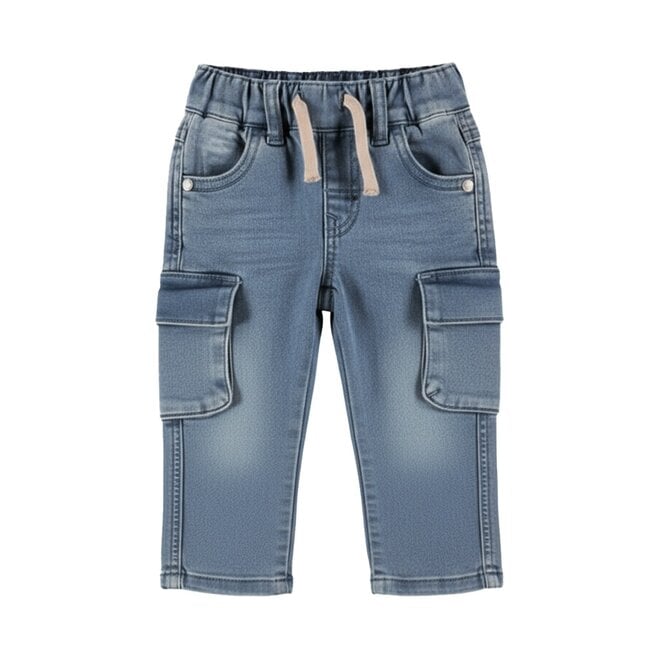 Dirkje Jungen-Jeans, blau, Cargo-Stil