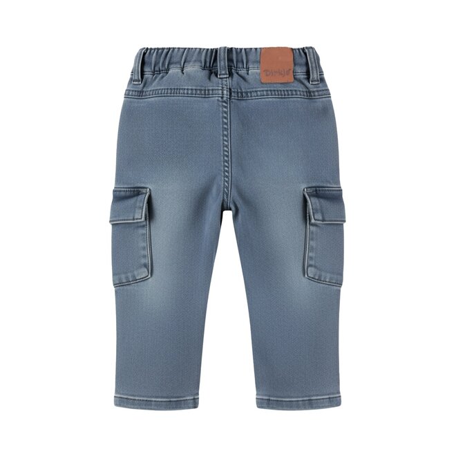 Dirkje Jungen-Jeans, blau, Cargo-Stil