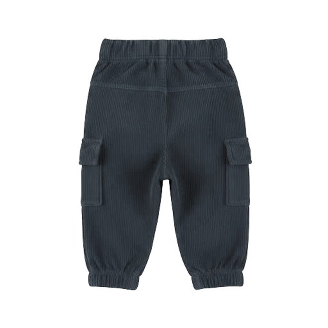 Dirkje Jungen-Hose, locker sitzend, dunkelblau, Cargo