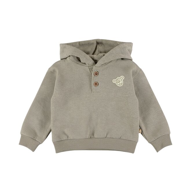 Dirkje Jungen-Hoodie, locker sitzend, grün, Skate