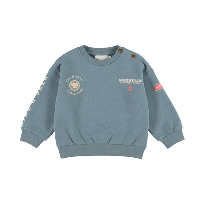 Dirkje Jungen-Sweater blau Outdoor