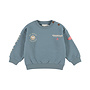 Dirkje boys’ jumper, blue, outdoor