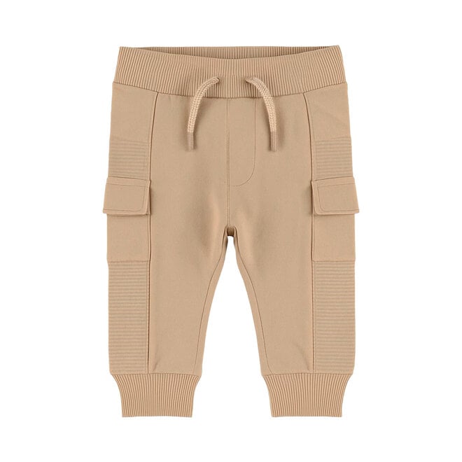 Dirkje jongens joggingbroek bruin cargo