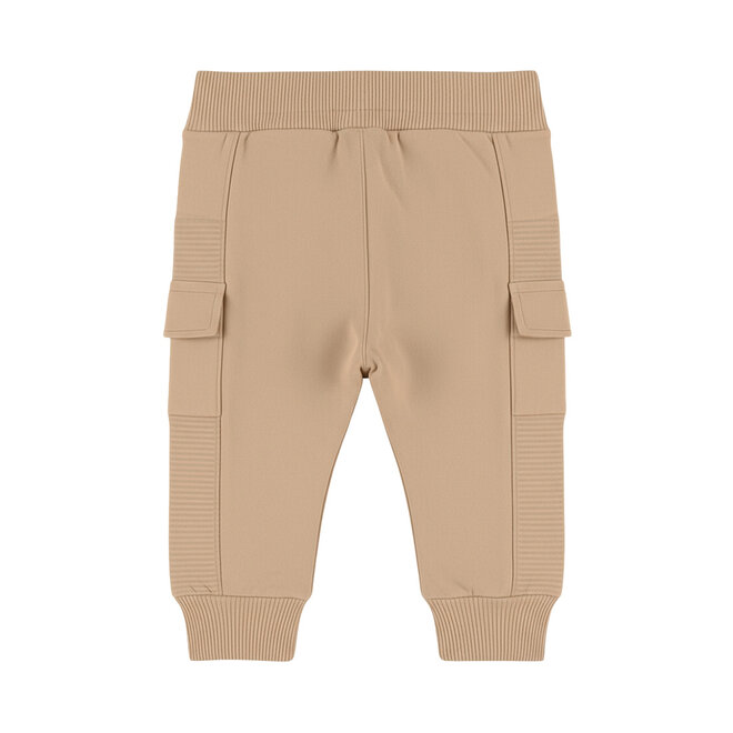 Dirkje jongens joggingbroek bruin cargo