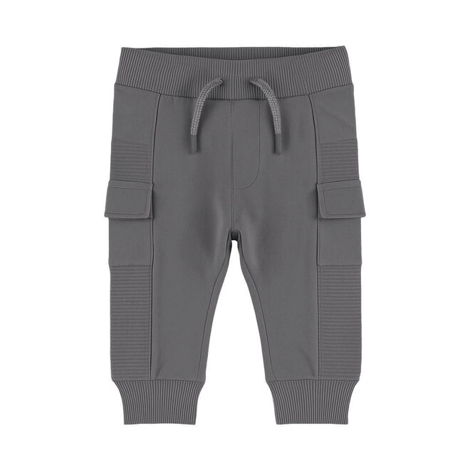 Dirkje boys’ jogging bottoms, grey, cargo