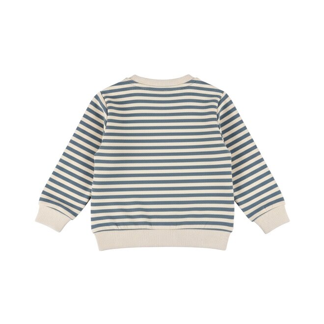 Dirkje boys’ jumper, blue, striped