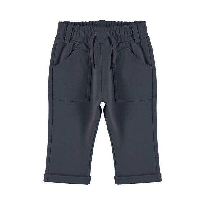 Dirkje jongens loose fit broek donkerblauw zakken