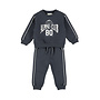 Dirkje Jungen-Set aus Loose-Fit-Pullover und Hose dunkelblau