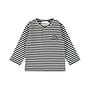 Dirkje jongens longsleeve donkerblauw wit gestreept