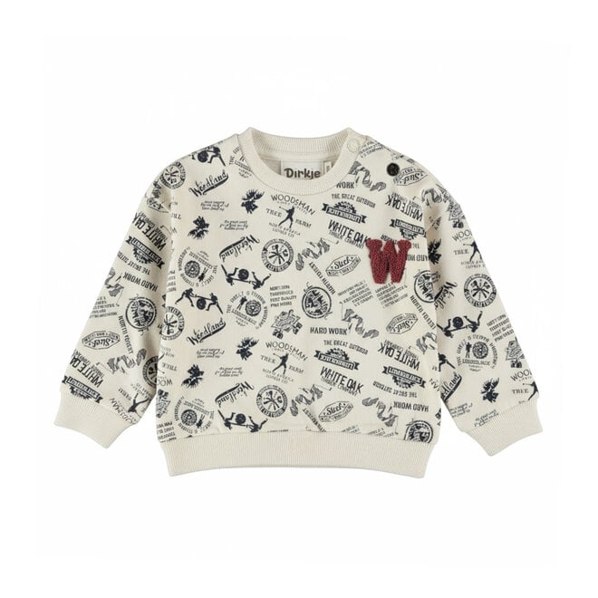 Dirkje Jungen-Pullover off-white „Woodland“