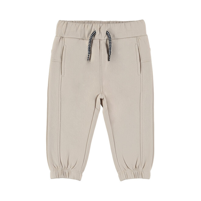 Dirkje jongens joggingbroek beige basic