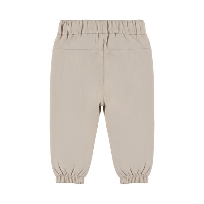 Dirkje jongens joggingbroek beige basic