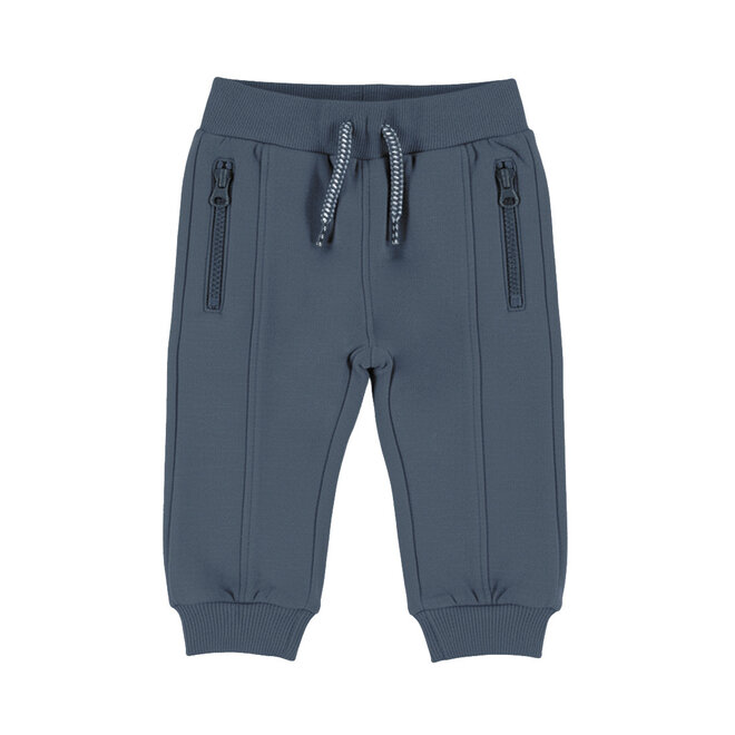 Dirkje jongens joggingbroek blauwgrijs rits