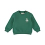 Dirkje jongens loose fit sweater groen skate