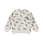 Dirkje Jungen-Pullover, cremefarben, Skateboard