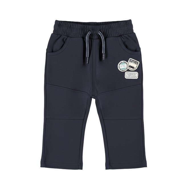 Dirkje jongens loose fit joggingbroek donkerblauw