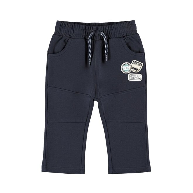 Dirkje jongens loose fit joggingbroek donkerblauw